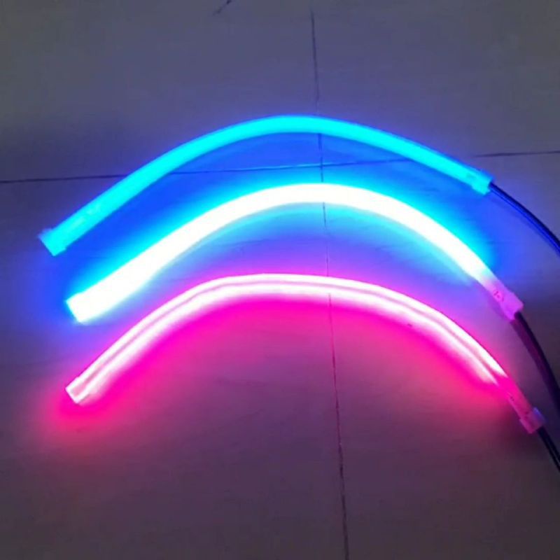 Lampu Alis Led Slim + Sein sen Running 30cm Vario 150 125 Nmax New Aerox Pcx Beat Ninja Lexi