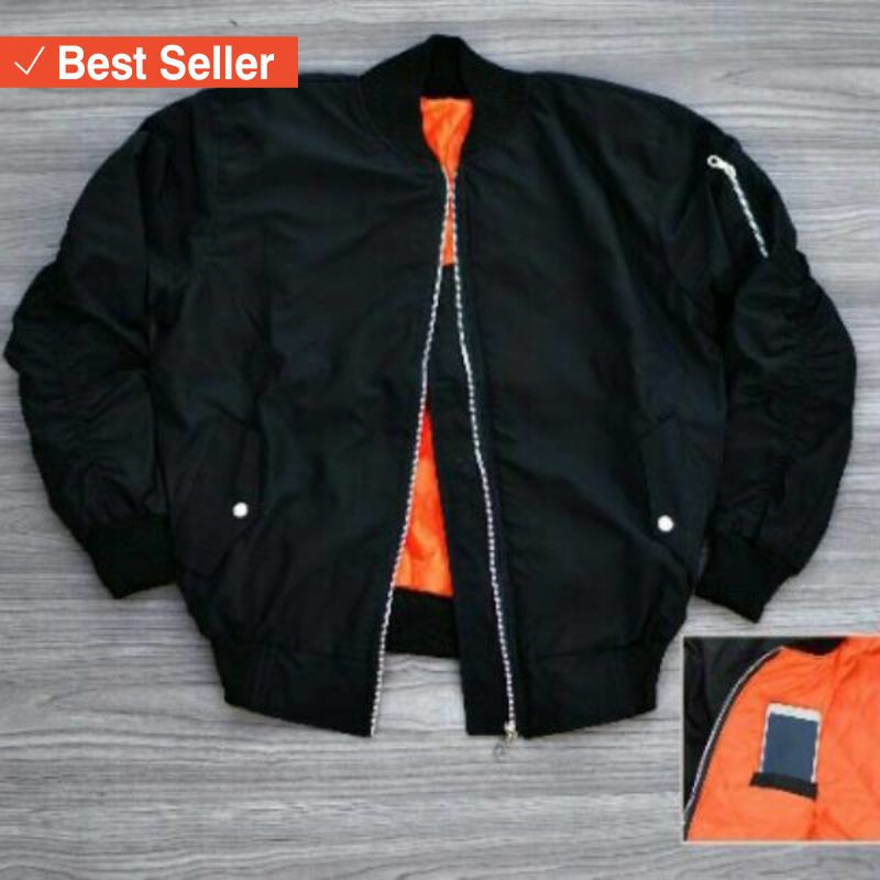 BOMBER PRIA WANITA STYLE MODERN HITS / Jaket Emporer Hijau Army Polos. Lengan Nya Bisa Le JAKET PR