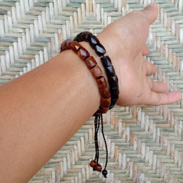 Gelang kayu kokka model MARJAN KATING kaukah