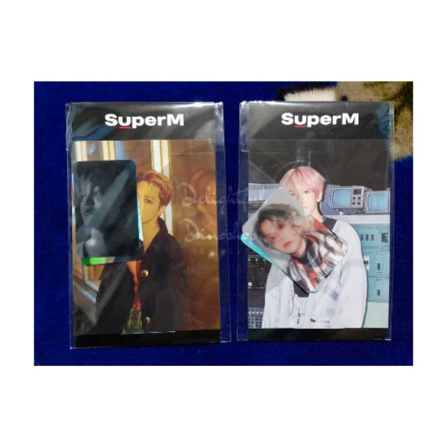 (READY STOCK) SUPERM STANDEE PC HOLO LENTICULAR CARD BAEKHYUN KAI EXO