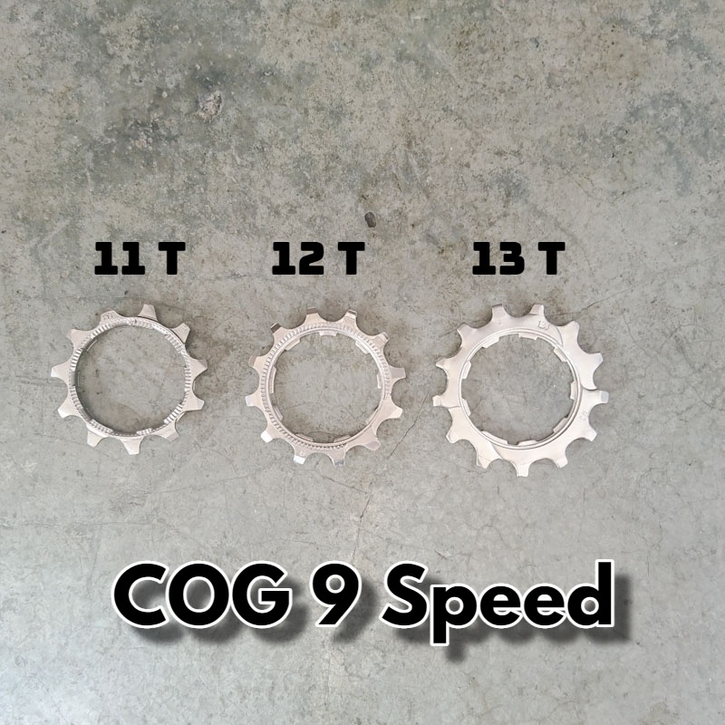 COG Gear Sprocket Sepeda 9 Speed 11T 12T 13T