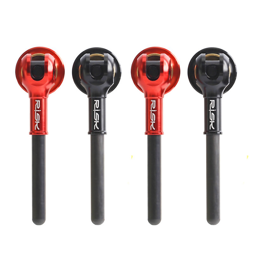 Wonderful Hub Sepeda Gunung Qr Quick Release Bahan Titanium Warna Hitam / Merah