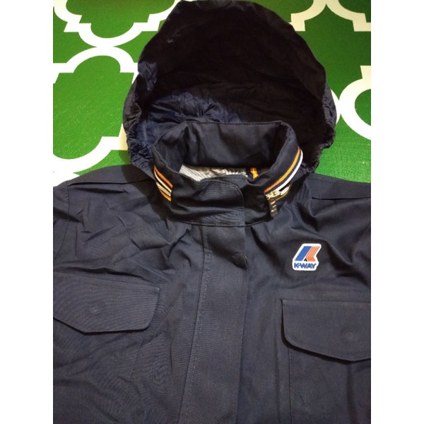 kway k-way m65 field jaket second original