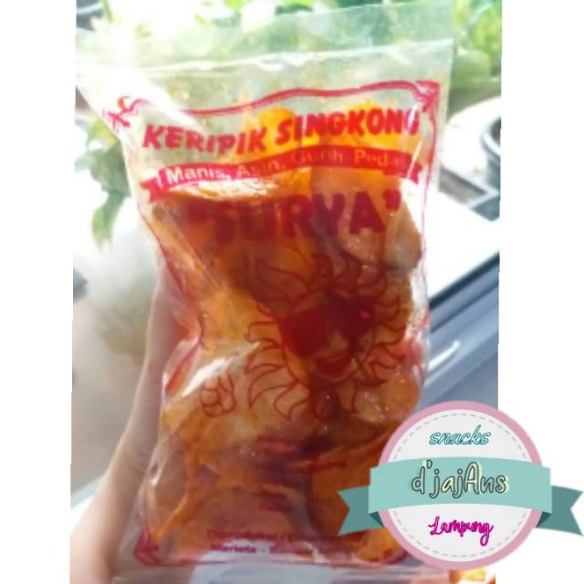 

Keripik pedas SURYA