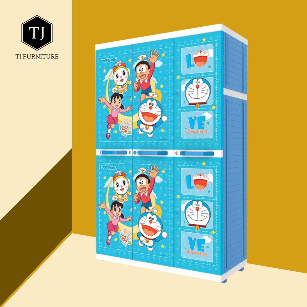 Jual Lemari Pakaian Plastik Lemari Mega MSC NAIBA Premium Karakter