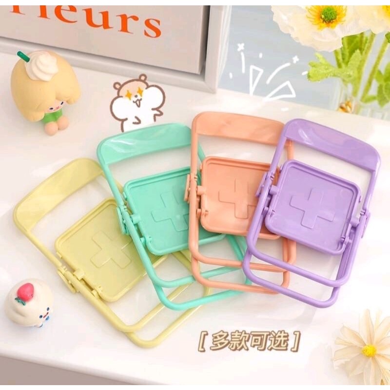 HOLDER CHAIR HD 53 / FOLDING HOLDER / KURSI NEW MODEL / MACARON HOLDER CUTE