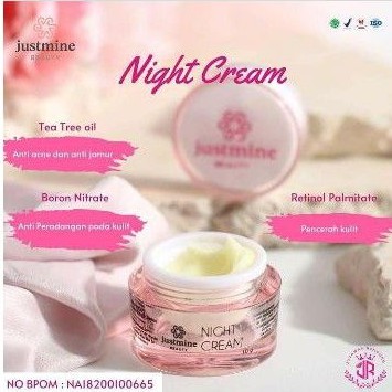 Crim Malam Justmine Beauty / Night Cream Justmine Beauty / Justmine Beauty