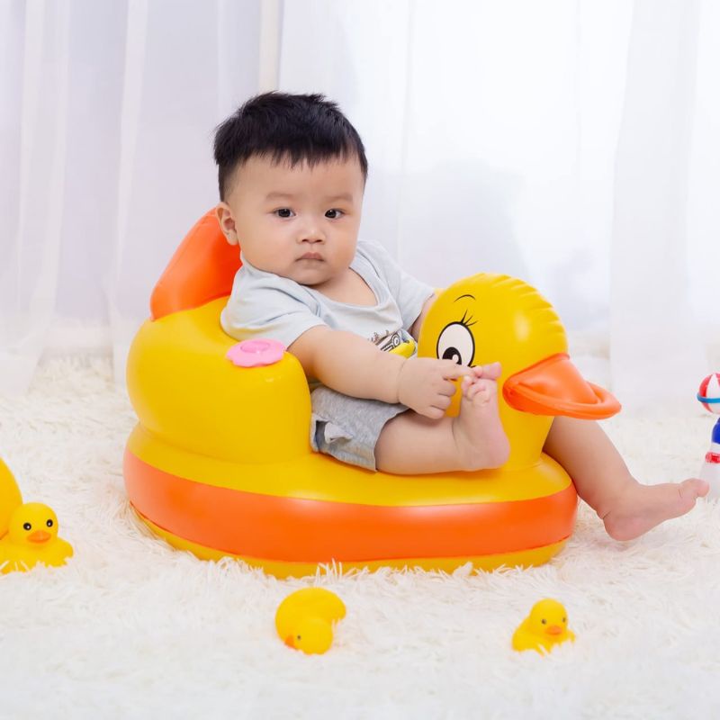 [rumahbayipdg] Sofa balon bayi sofa tiup kursi angin kursi makan bayi sofa bebek