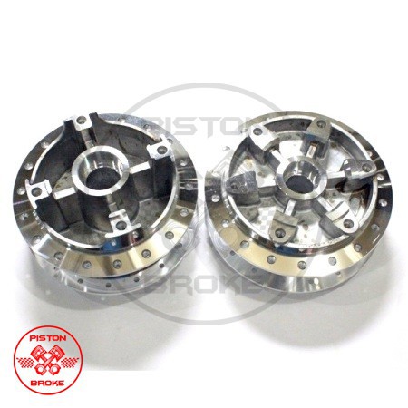 TROMOL SET CB150R / CB 150 R CHROME SCT