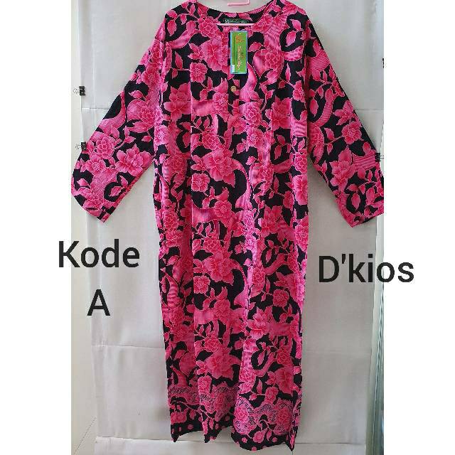 Daster Kencana Ungu, panjang, label hijau super