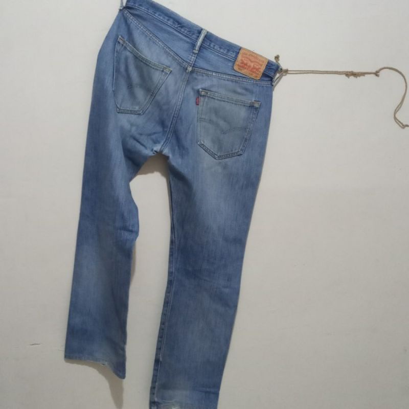 Celana jeans pria Levis 501 original second W33 L34