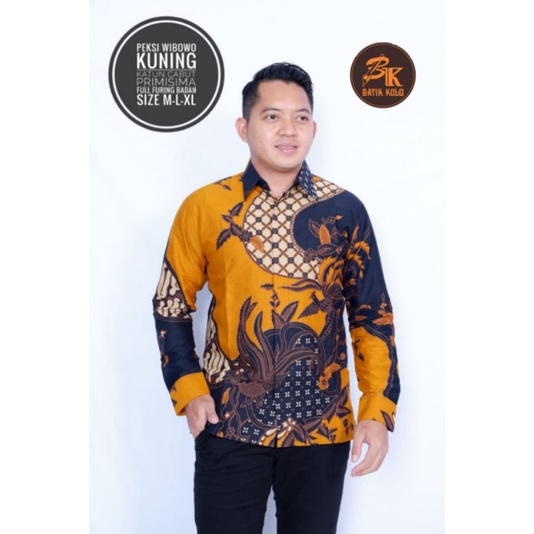 Batik Peksi Wibowo kuning