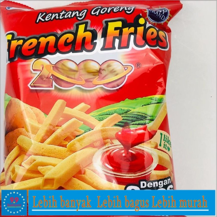 * FRENCH FRIES 2000 24g *KENTANG GORENG