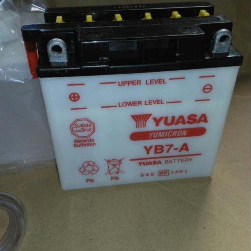 Aki YB7A Yuasa Suzuki Thunder