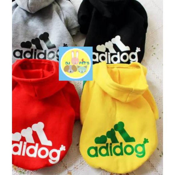 dog adidas hoodie