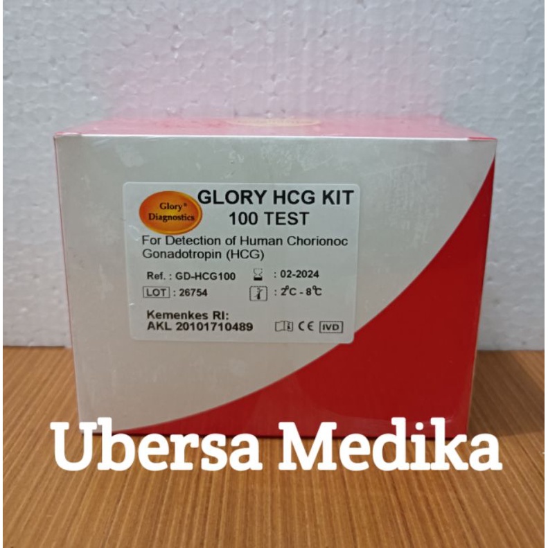 HCG Latex 100 Test Glory Diagnostics