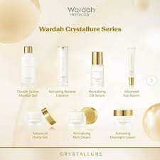 ❣️Rakkistore99❣️Wardah Crystallure Series | Supreme Oil Eye Serum Essence Gel Overnight Cream Rich SPF35++