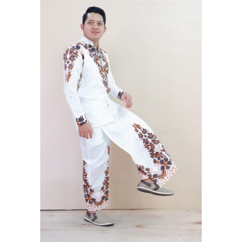 Akhwan-OneSet Baju Koko Celana Sarung