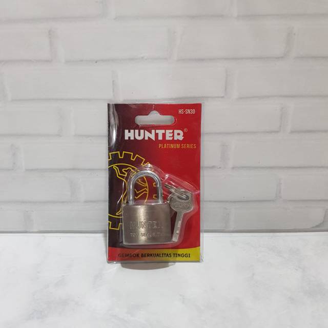 GEMBOK BESI PAGAR RUMAH PENDEK 30 MM ATS