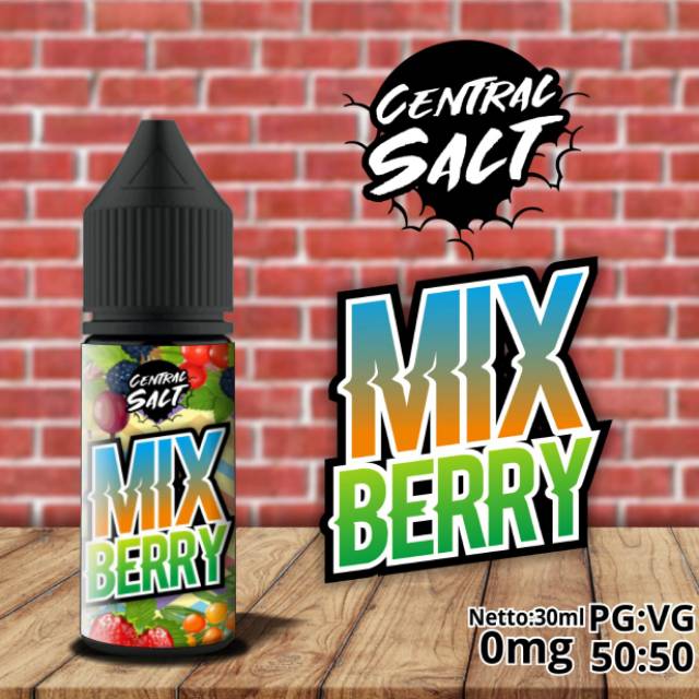 Liquid Pod Mix Berry Central Salt 0mg Shopee Indonesia