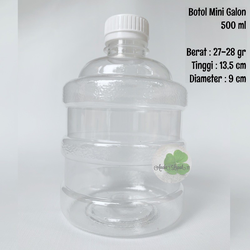 Botol Mini Galon 500 ml botol unik lucu botol 500 ml