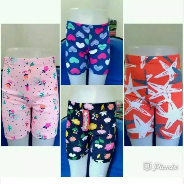 Celana Legging Pendek Anak Short Pants Callysta