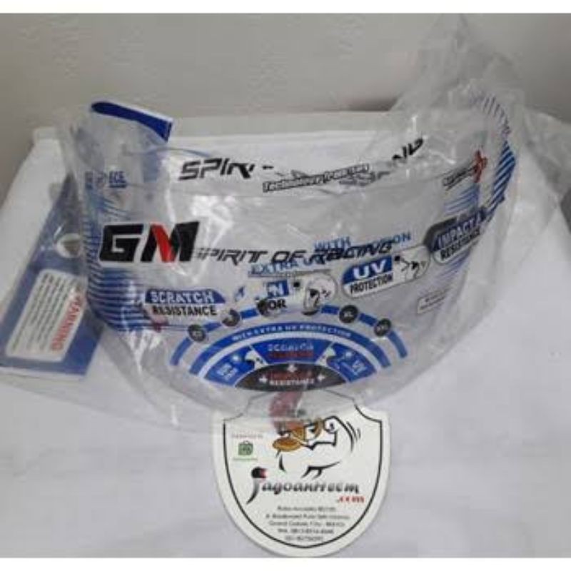 kaca helm GM race pro