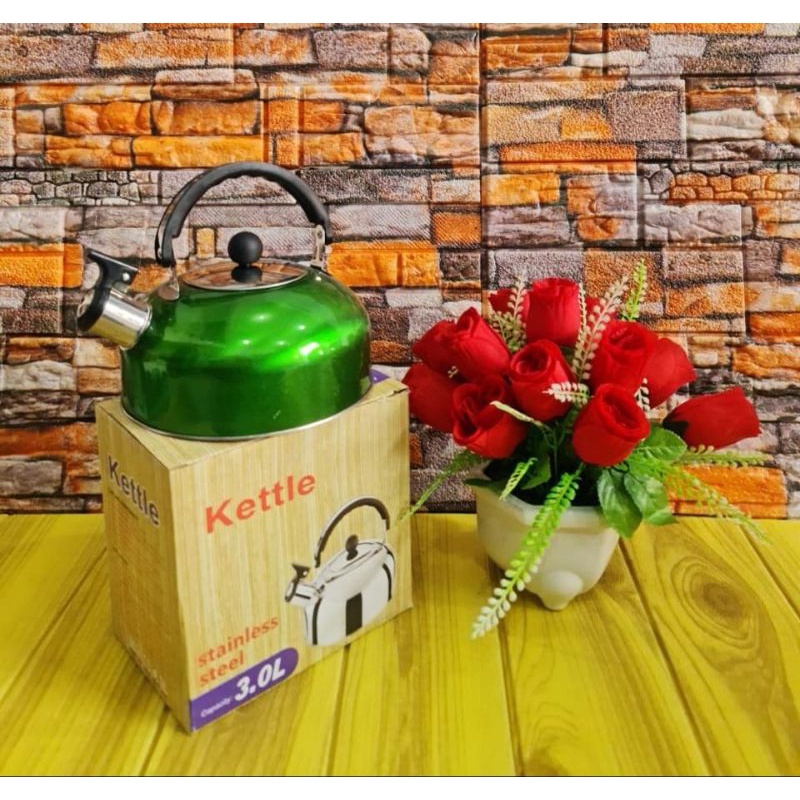 TEKO SIUL/KETTLE/TEKO BUNYI WARNA