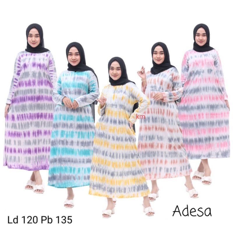 Gamis Bumil Jumbo  Ld 120 cm Bahan Kaos Bisa COD