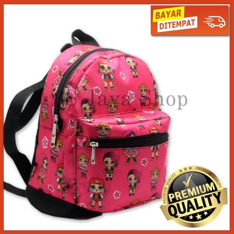  Tas  Gendong  Kecil  Kekinian Murah  Motif Kartun LOL Cantik 