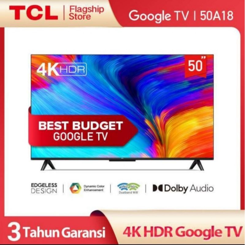 Google tv TCL 50A18 samrt tv