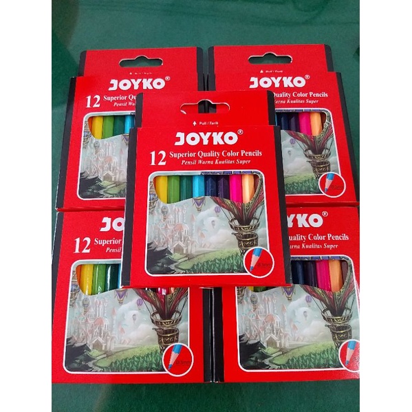 

PENSIL 12 WARNA JOYKO CP-102 / PENSIL WARNA MINI JOYKO CP-102