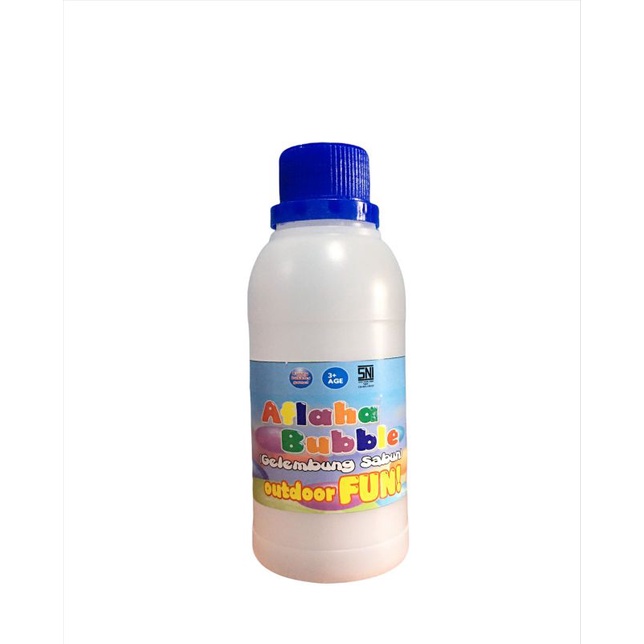 Aflaha Bubble - Isi Ulang Gelembung Balon Sabun /Refill Gelembung Sabun / Balon Bubble 350 Ml