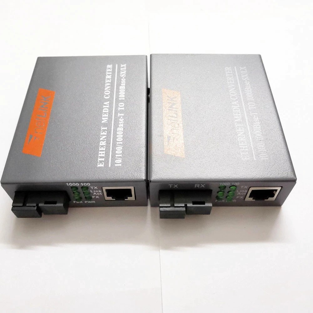 Netlink HTB-GS03 Gigabit HTB Media Converter Fiber Optic 10/100/1000 Mbps