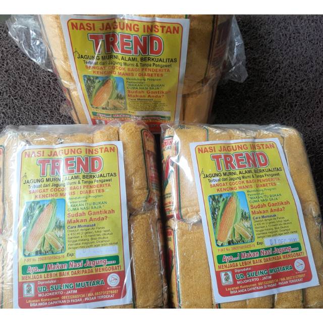 

Nasi jagung instan TREND