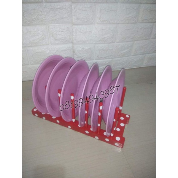 Rak piring/tempat tutup panci/tempat gelas(bisa kirim seluruh Indonesia)