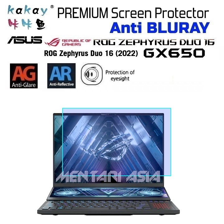 Screen Protector ASUS ROG Zephyrus Duo 16 2022 GX650 - KAKAY ANTI BLURAY