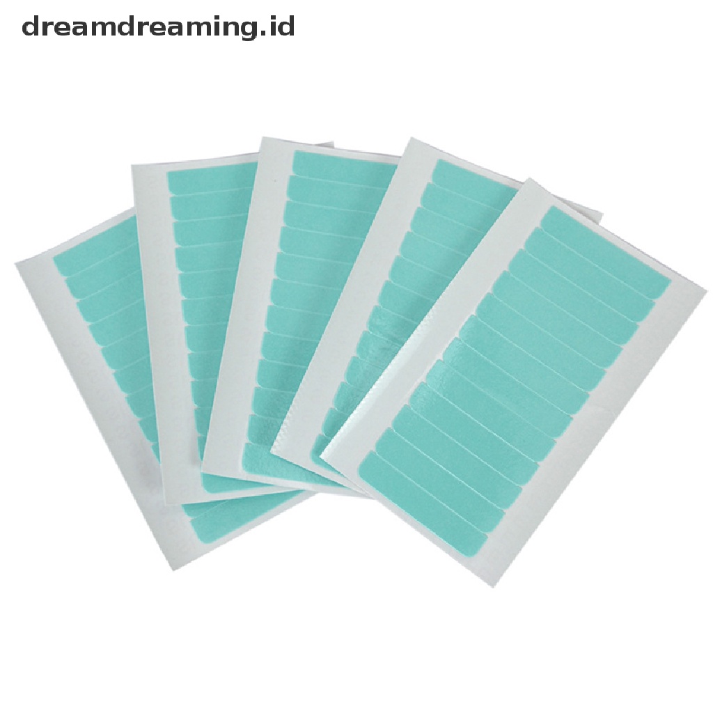 (Dreamdreaming.Id) 60pcs / set Tape Perekat Dua Sisi Untuk Extension Rambut