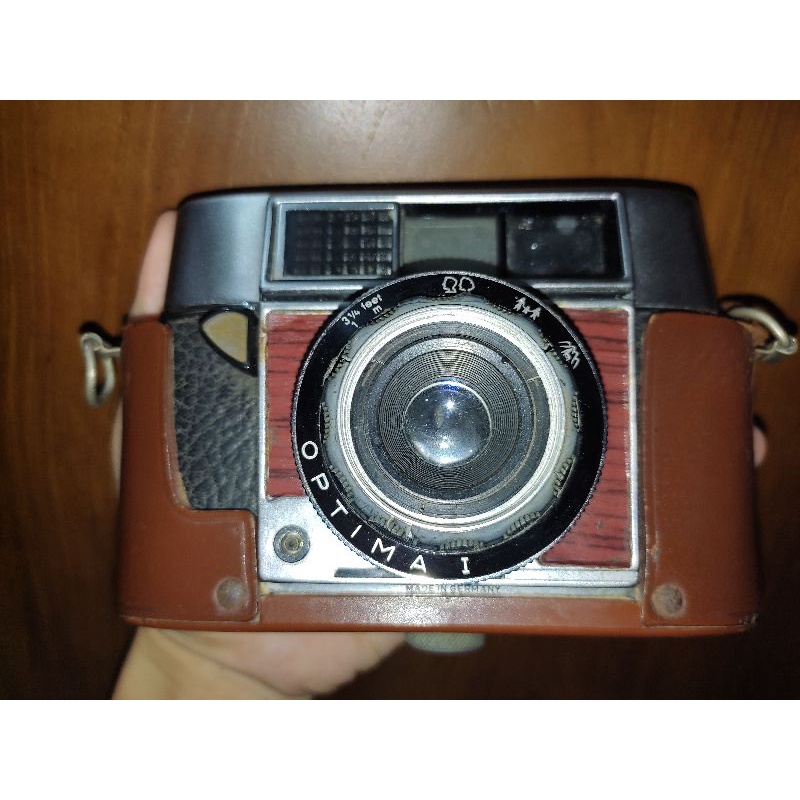 kamera jadul antik lawas klasik vintage Agfa Optima 1 diproduksi dari tahun 1960-1964 buatan Jerman.