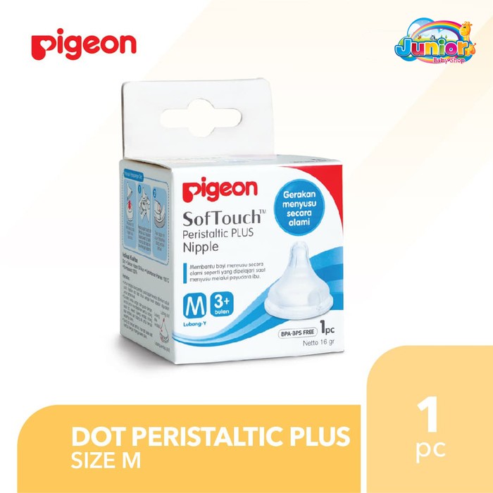 Pigeon Peristaltic Plus Nipple 1 Pcs