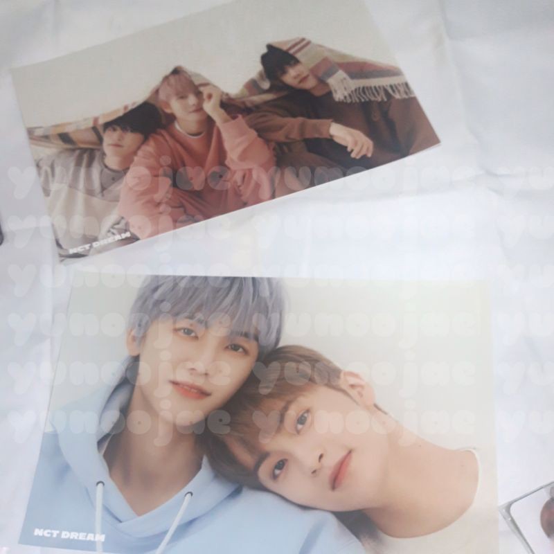 porcard A4 season greeting nct dream mark jaemin chenle jisung renjun, SG nct 2020