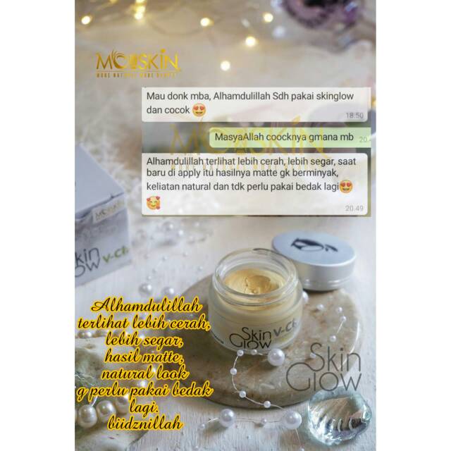 Skin glow +sabun Moraskin V-Co