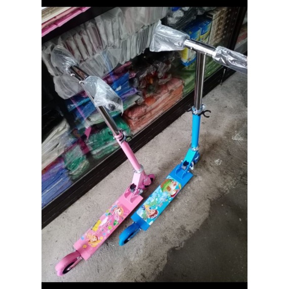 Skuter Anak Otoped Roda 2 Karakter / Scooter Injak 2 Roda