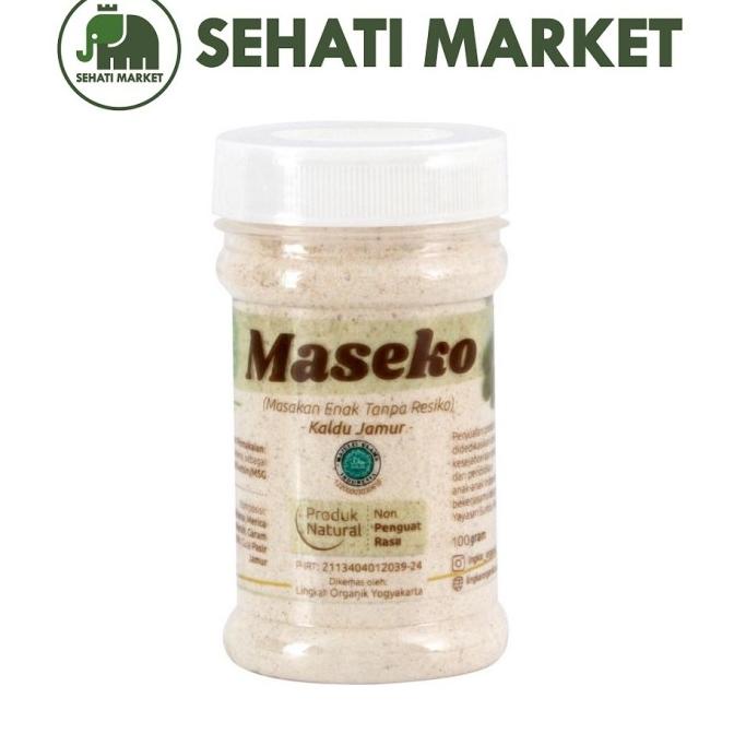 

Maseko BOTOL & REFILL 100 gr Non Tanpa MSG Lingkar Organik kaldu mpasi