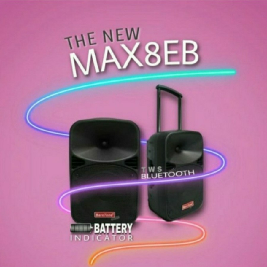 murah Speaker Meeting Portable BARETONE MAX 08 EB