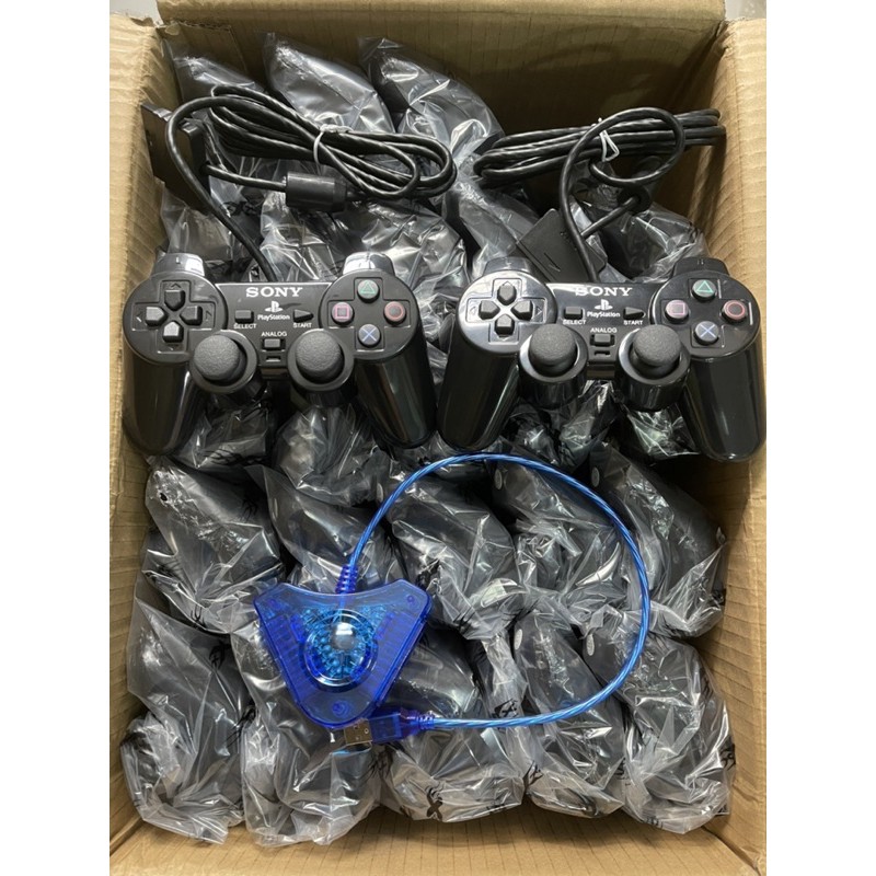 Stick ps2 op kabel serat (2pcs)+converter (1pcs)Promo paket