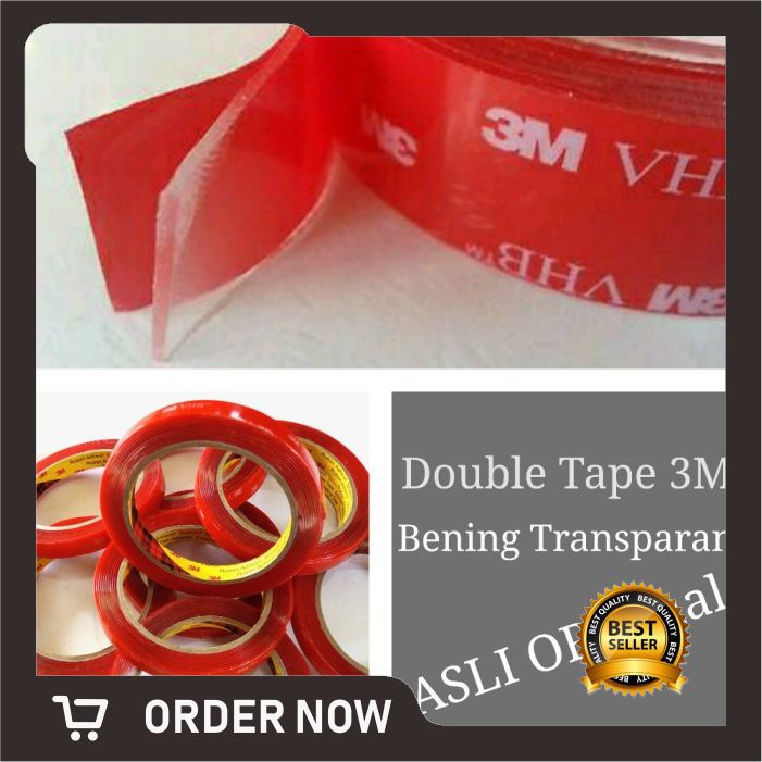 

Double Tape 3M Bening Transparan ASLI - ORIginal