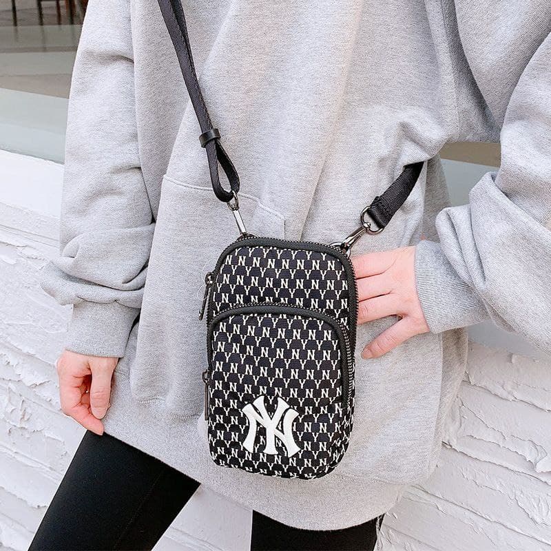 9511 Tas Mini MLB Wanita Import Korea Fashion NY Bag Selempang Sling