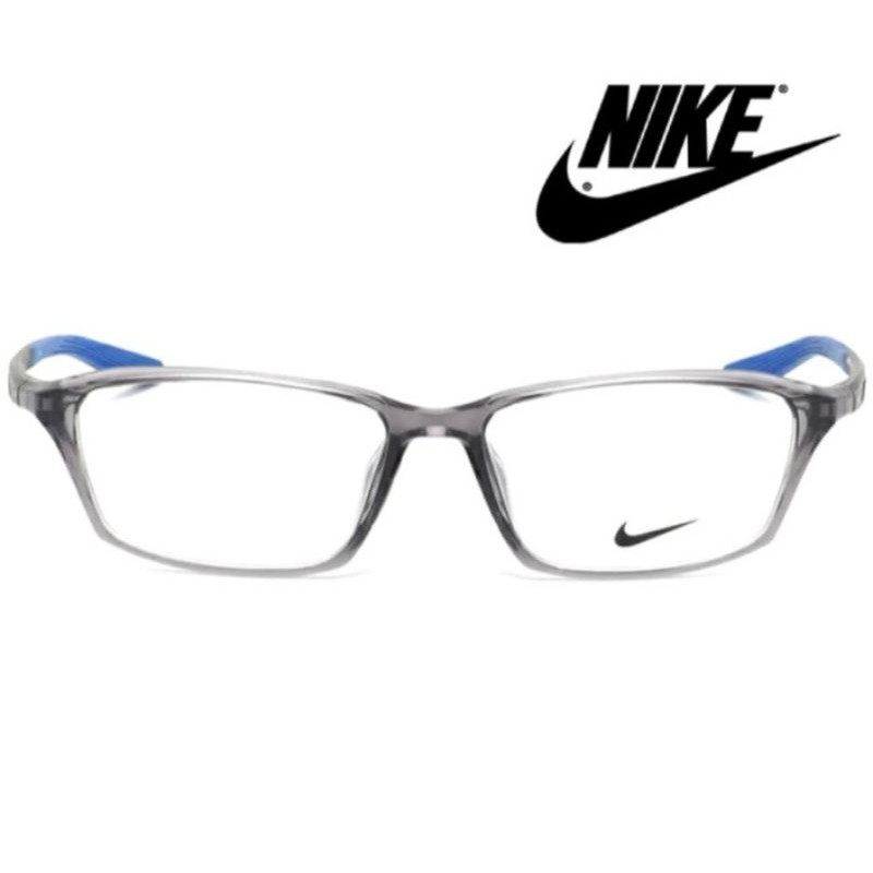 Kacamata Frame Pria Sporty Nike NK7262AF Col.301 Grey - ORIGINAL