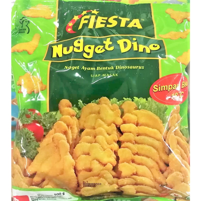 

Fiesta Nugget Ayam Dino 500gr